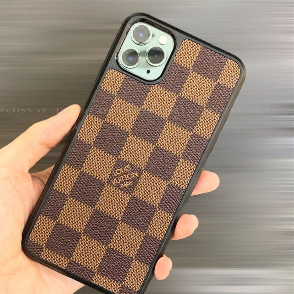 Authentic LV Canvas iPhone Case (Upcycled - 12)