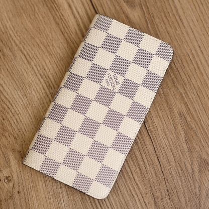 Authentic LV Canvas iPhone Wallet Case (Upcycled - 6)