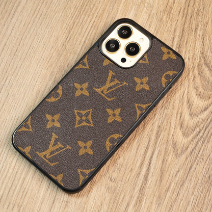 Authentic LV Canvas iPhone Case (Upcycled - 12)