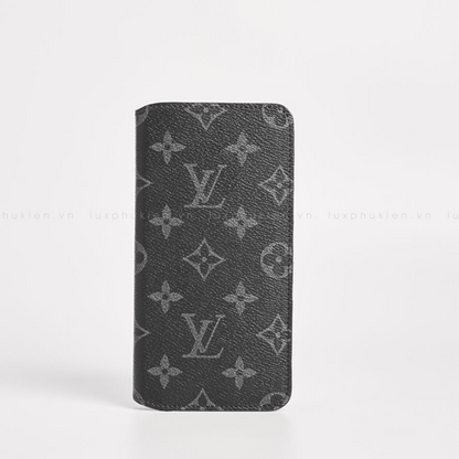 Authentic LV Canvas iPhone Wallet Case (Upcycled - 6)