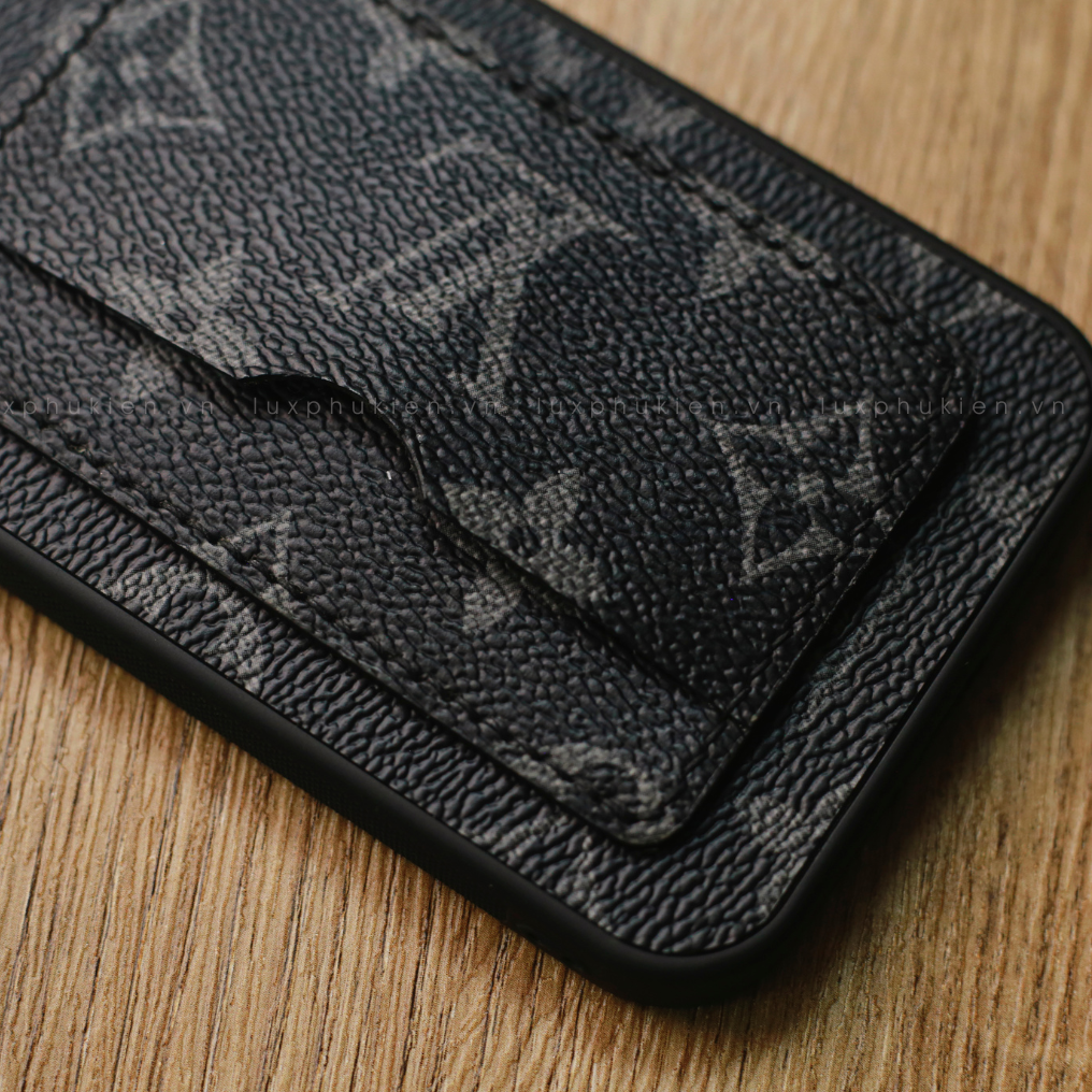 Authentic LV Canvas iPhone Card Case (Upcycled - 9)