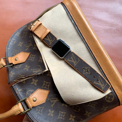 Recycled Louis Vuitton Apple Watch Band AW-LV16