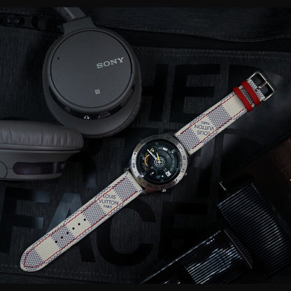 Recycled Louis Vuitton Watch band AW-LV02