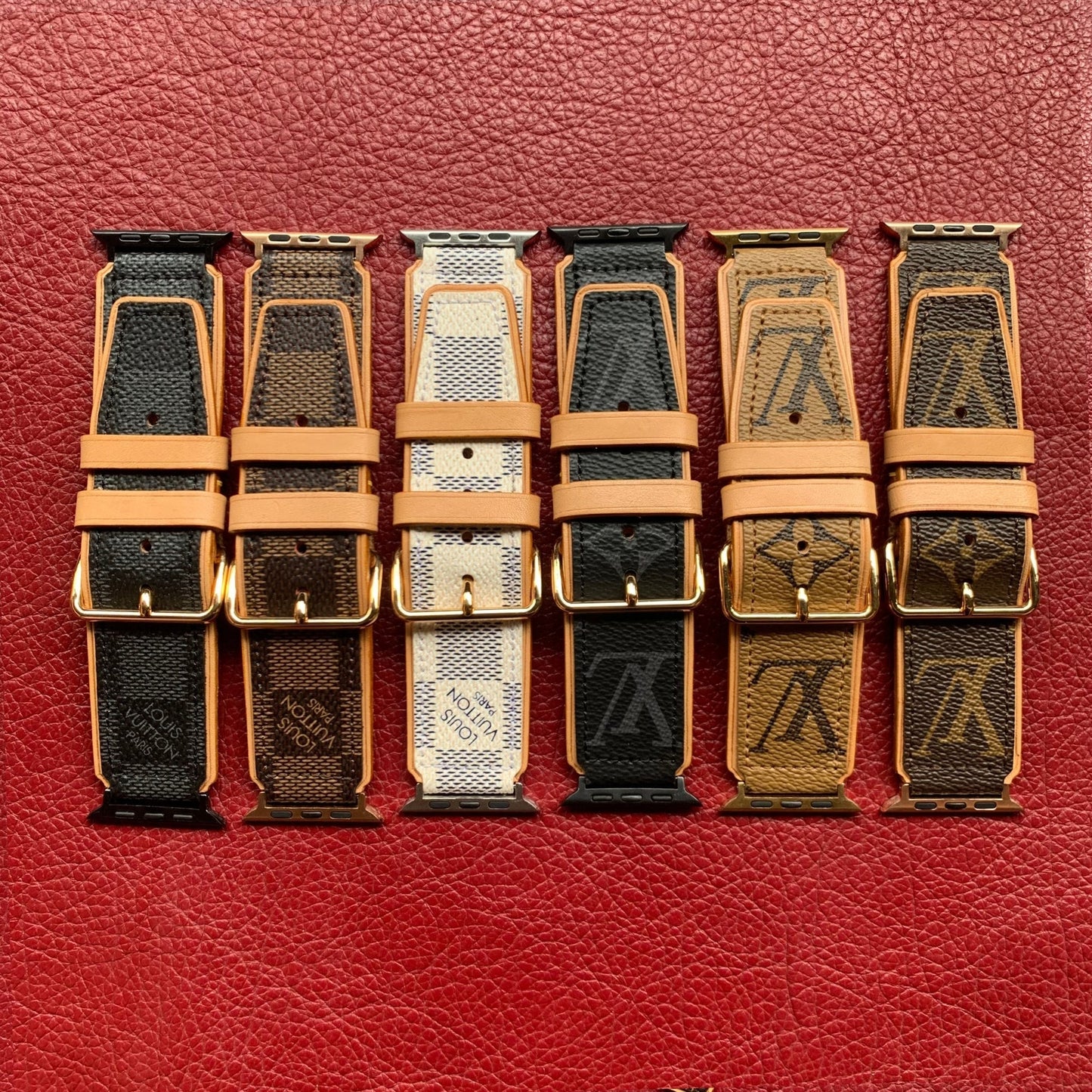 Recycled Louis Vuitton Apple Watch Band AW-LV16