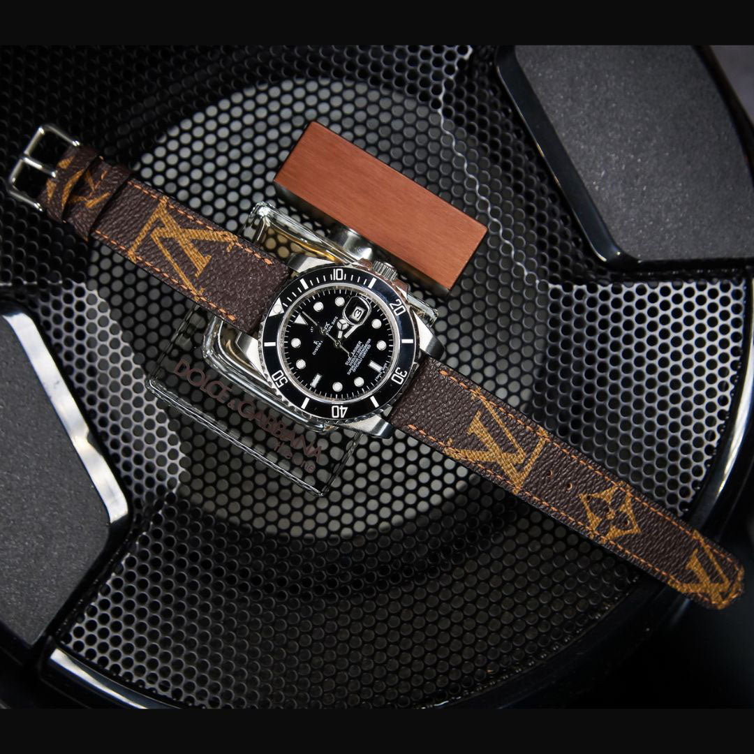 Recycled Louis Vuitton Watch band AW-LV02