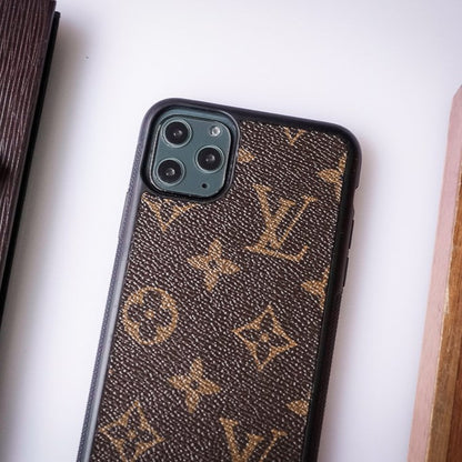 Authentic LV Canvas iPhone Case (Upcycled - 12)