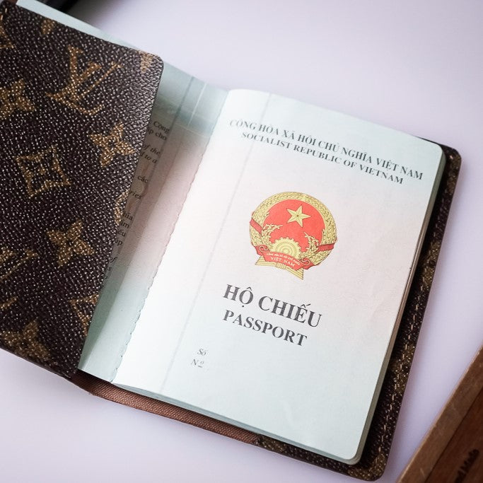 Recycled Louis Vuitton Passport