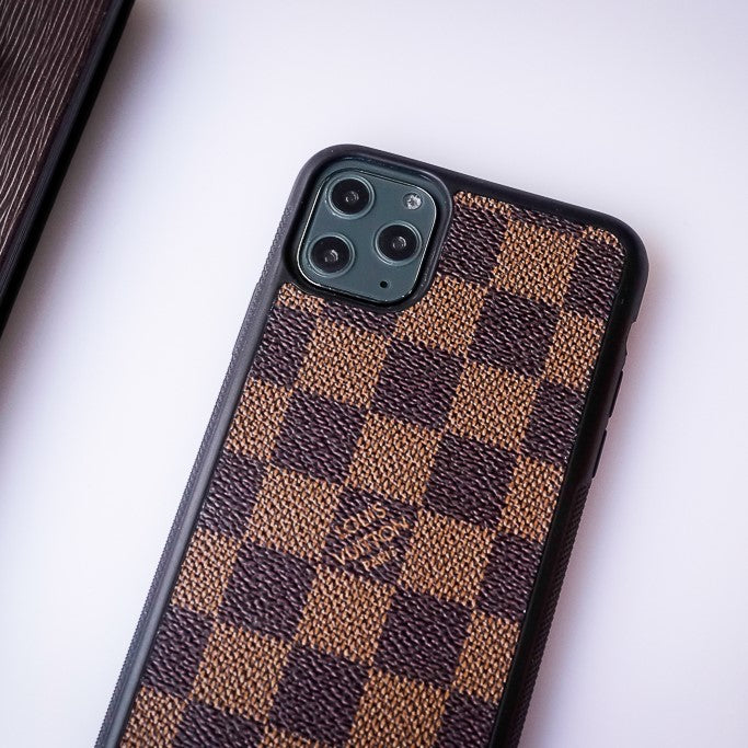 Authentic LV Canvas iPhone Case (Upcycled - 12)