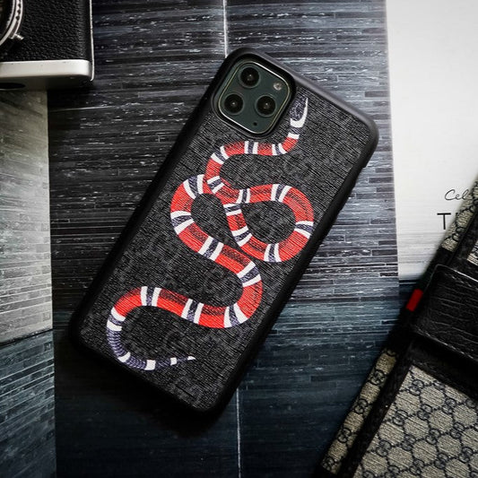 Recycled Gucci Canvas Iphone Case IP-GC2