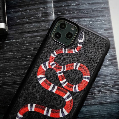 Recycled Gucci Canvas Iphone Case IP-GC2