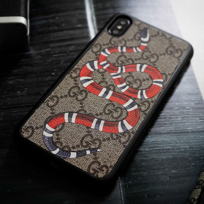 Recycled Gucci Canvas Iphone Case IP-GC1