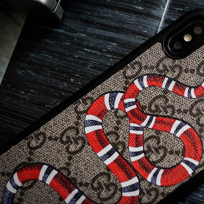 Recycled Gucci Canvas Iphone Case IP-GC1