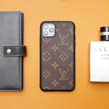 Authentic LV Canvas iPhone Case (Upcycled - 12)