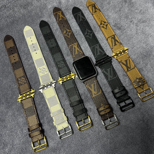 Recycled Louis Vuitton Apple watch band AW-LV12